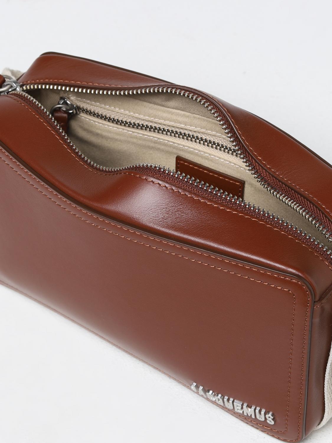 JACQUEMUS BANDOLERA: Bolsos hombre Jacquemus, Marrón - Img 4