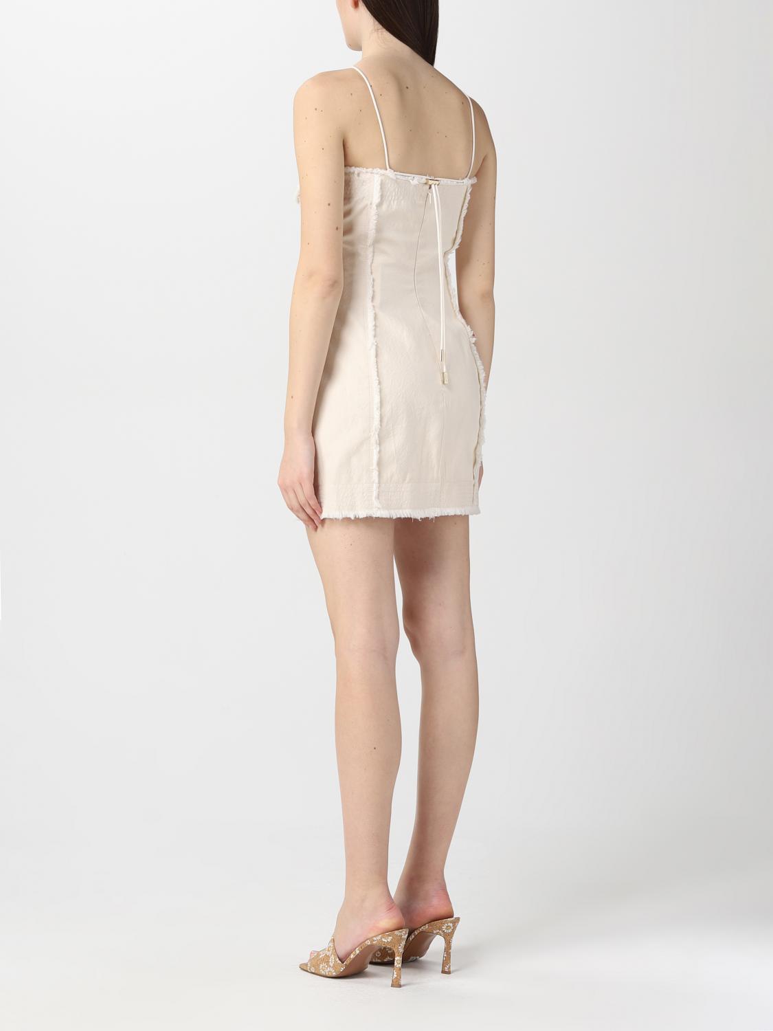 JACQUEMUS KLEID: Kleid damen Jacquemus, Weiß - Img 2
