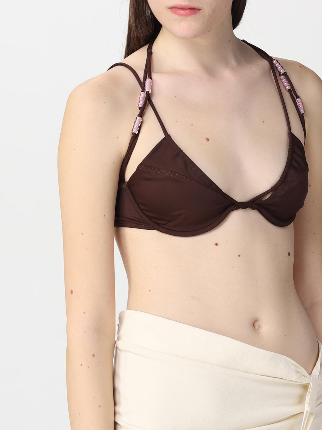JACQUEMUS BADEMODE: Bademode damen Jacquemus, Braun - Img 5