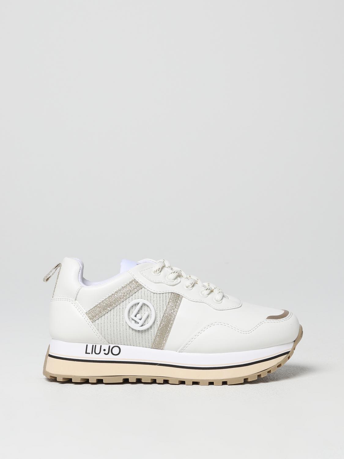 LIU JO: Shoes kids Kids White Liu Jo sneakers 4A3315EX016