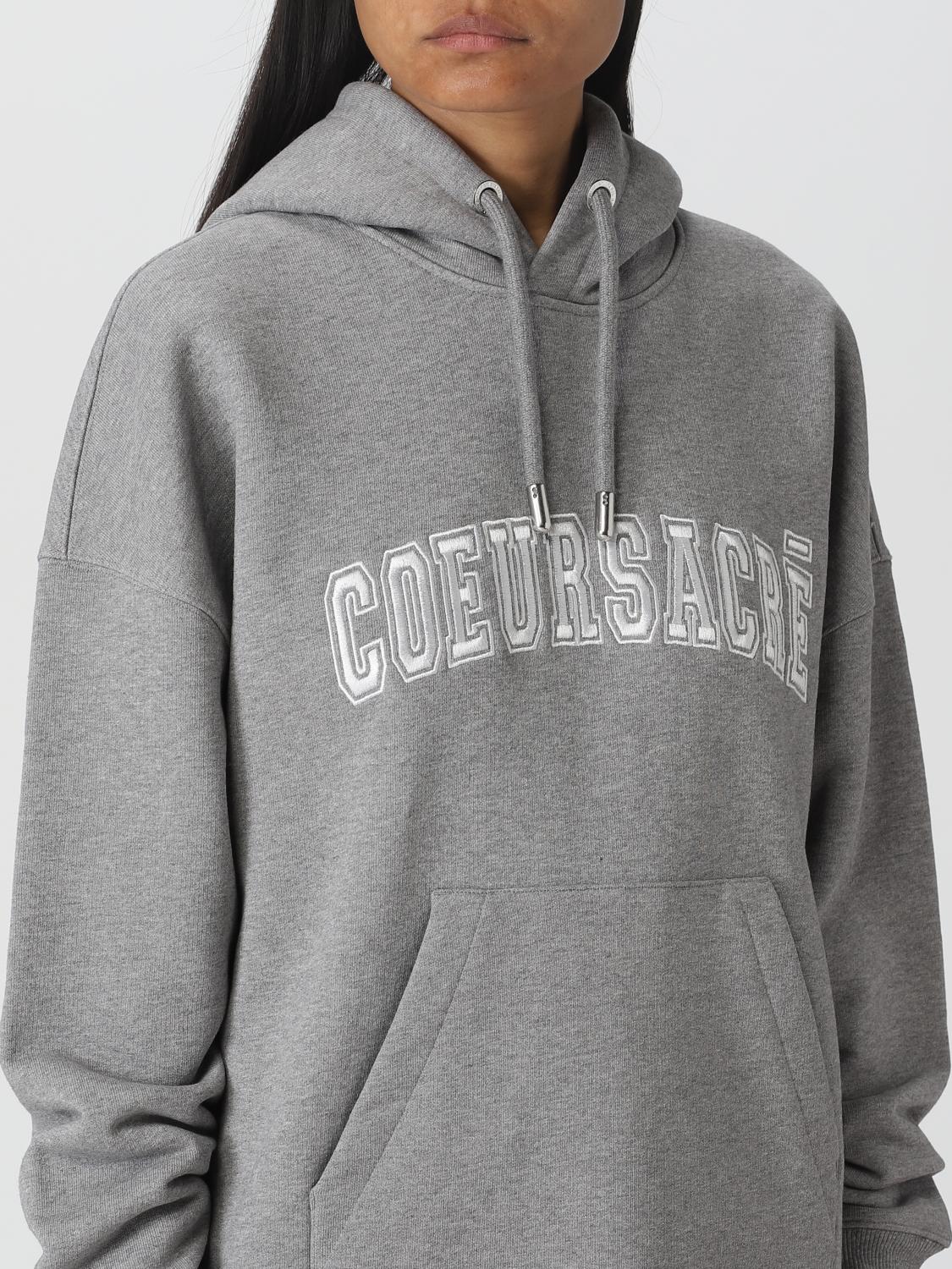 AMI PARIS SWEATSHIRT: Sweatshirt damen Ami Paris, Grau - Img 3