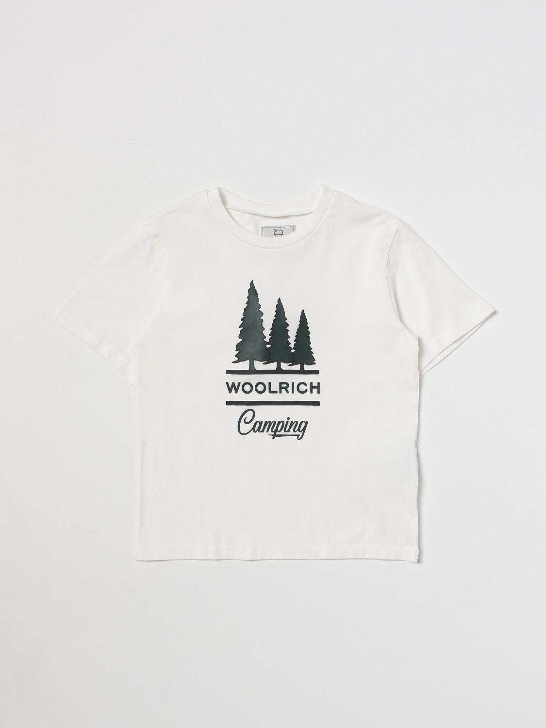 WOOLRICH CAMISETA: Camiseta niños Woolrich, Blanco - Img 1
