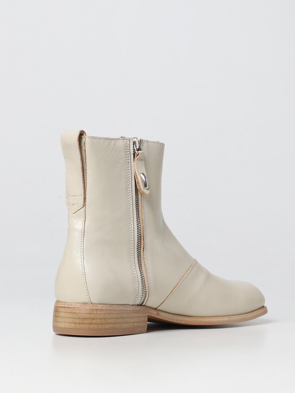 OUR LEGACY STIVALETTI: Stivaletto Michaelis Our Legacy in pelle, Beige - Img 3