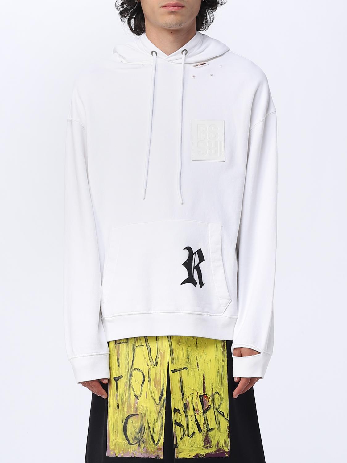 RAF SIMONS: Sweatshirt men - White | Raf Simons sweatshirt 231160
