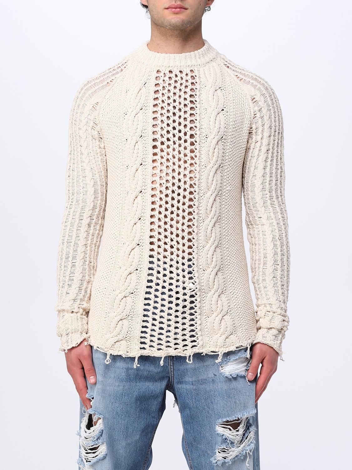 Balmain Men Silk And Cotton Knit