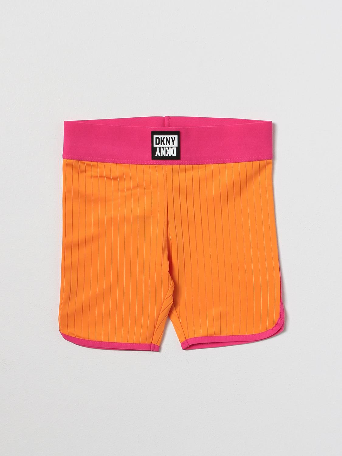 DKNY SHORTS: Shorts kinder Dkny, Orange - Img 1
