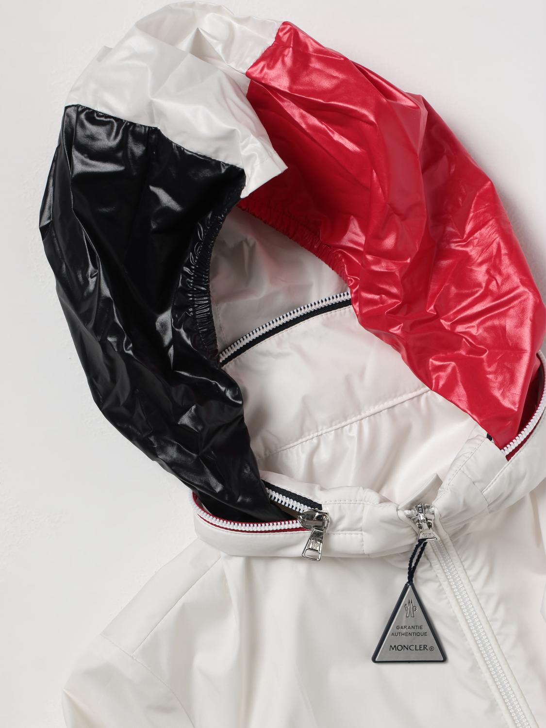 MONCLER JACKET: Coat kids Moncler, White - Img 3