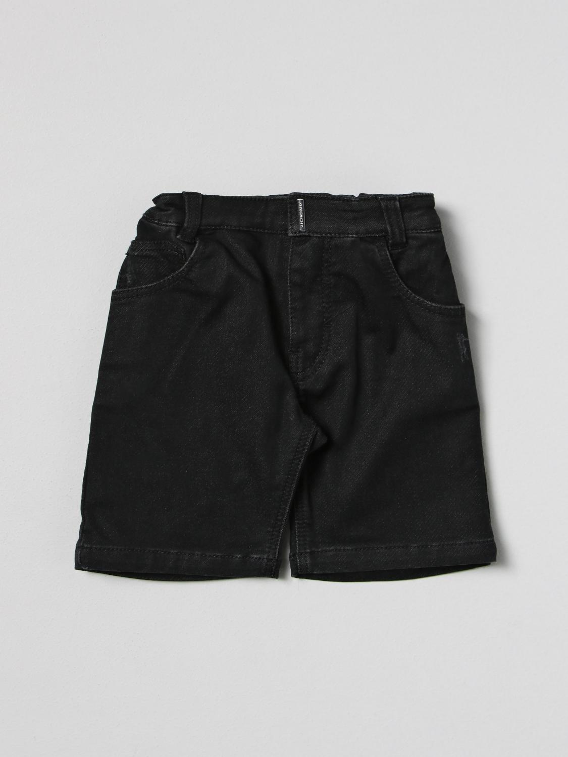 GIVENCHY SHORTS: Pants kids Givenchy, Denim - Img 1