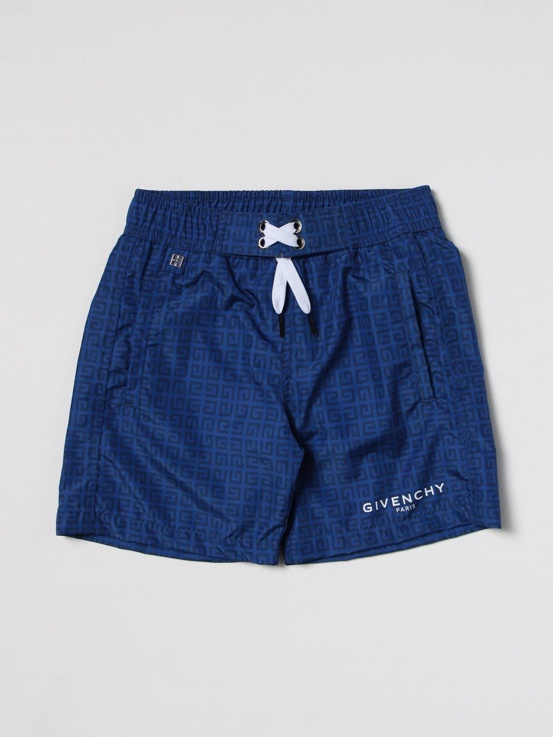 GIVENCHY MAILLOT DE BAIN: Maillot de bain enfant Givenchy, Bleu Électrique - Img 1