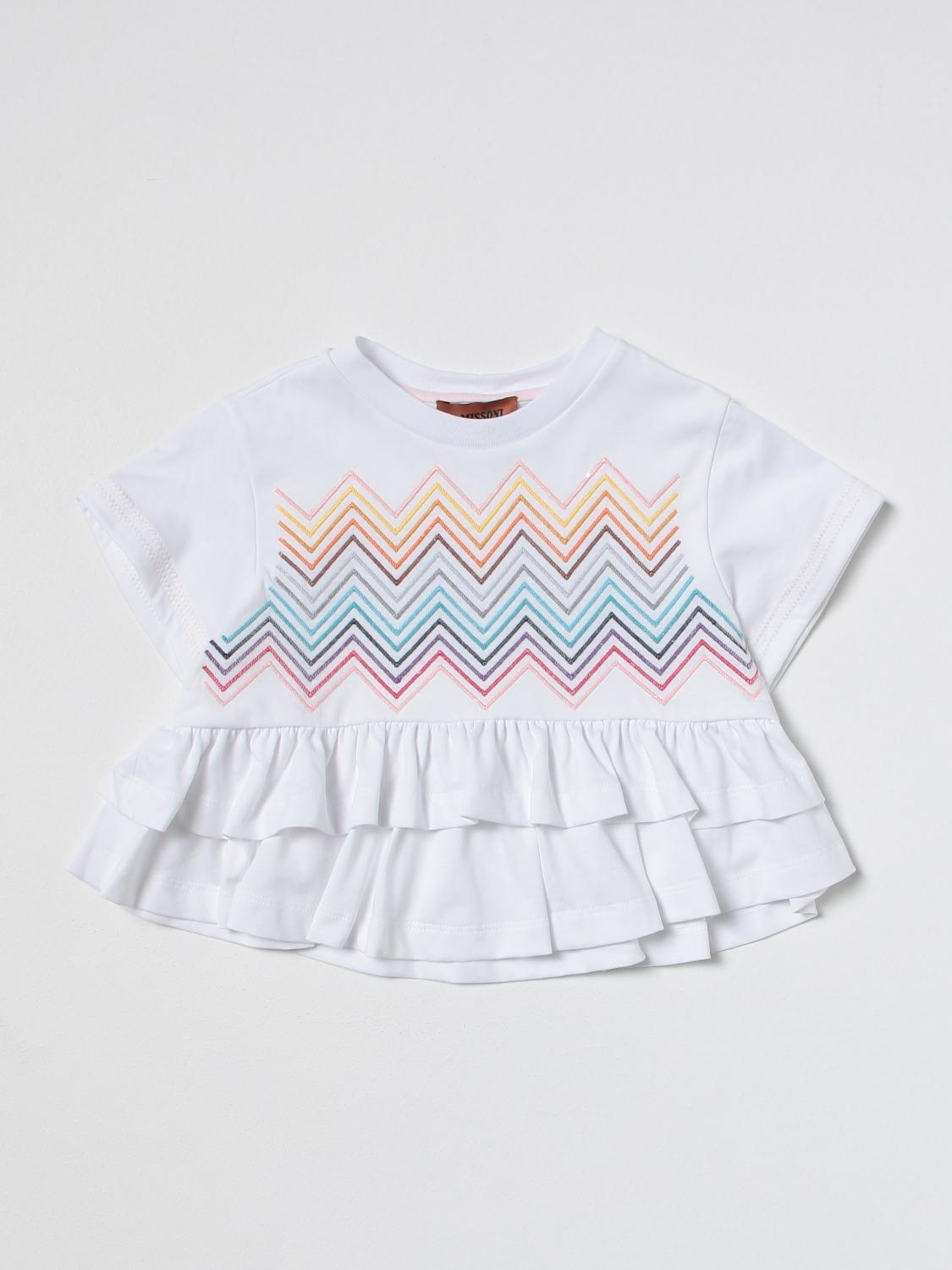MISSONI CAMISETA: Camisetas niños Missoni, Blanco - Img 1