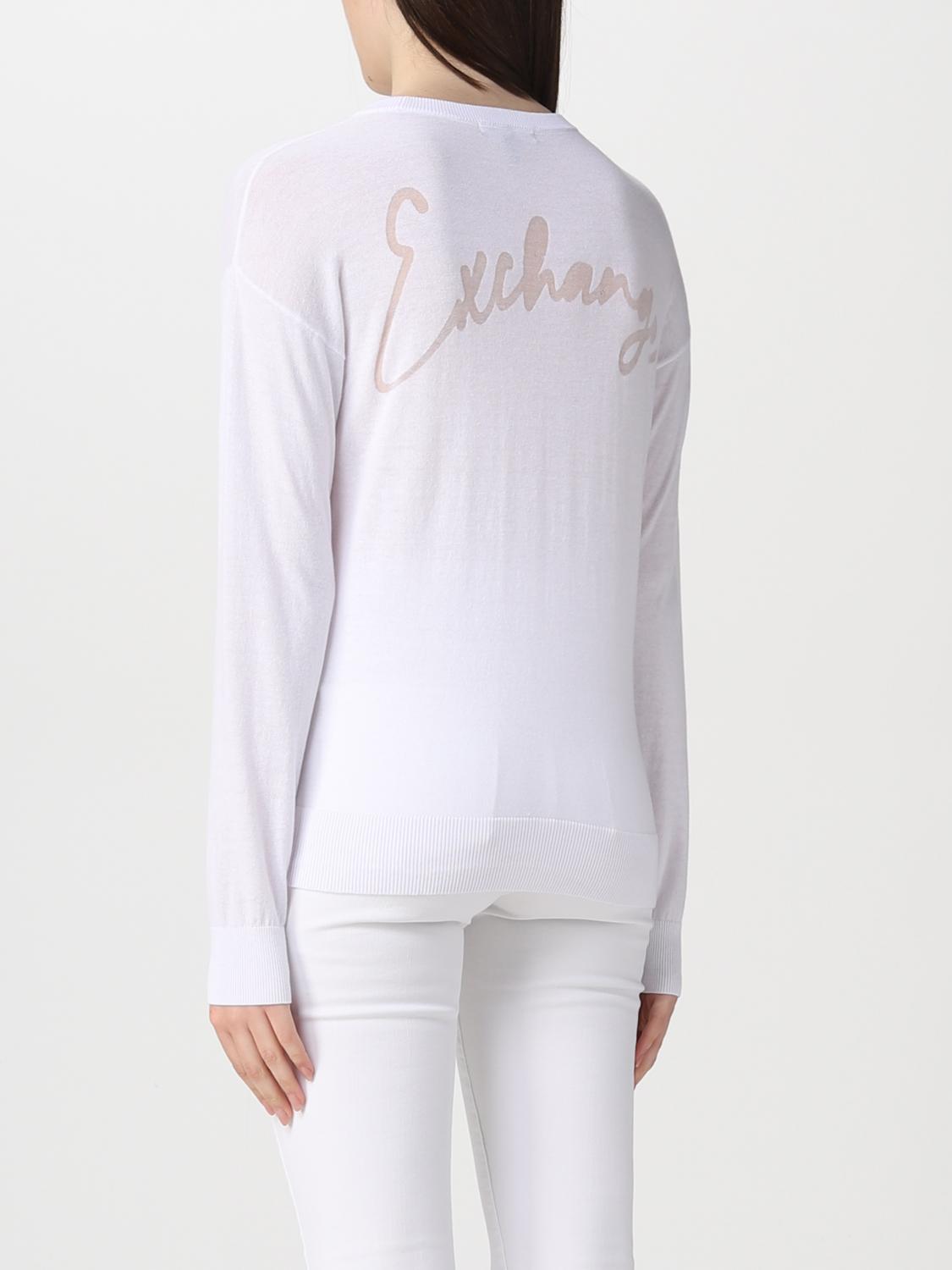 ARMANI EXCHANGE PULL: Pull femme Armani Exchange, Blanc - Img 2