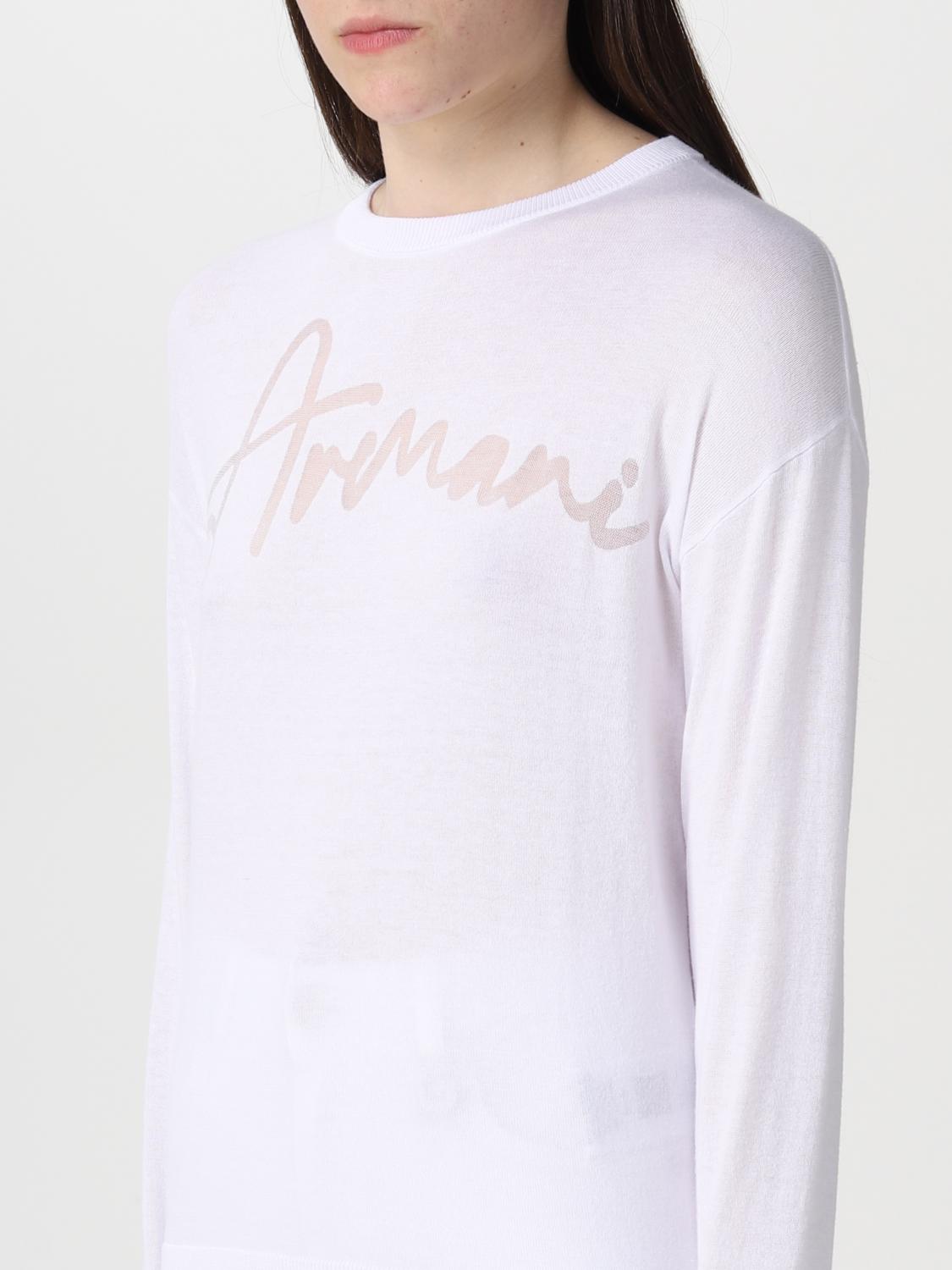 ARMANI EXCHANGE PULL: Pull femme Armani Exchange, Blanc - Img 3