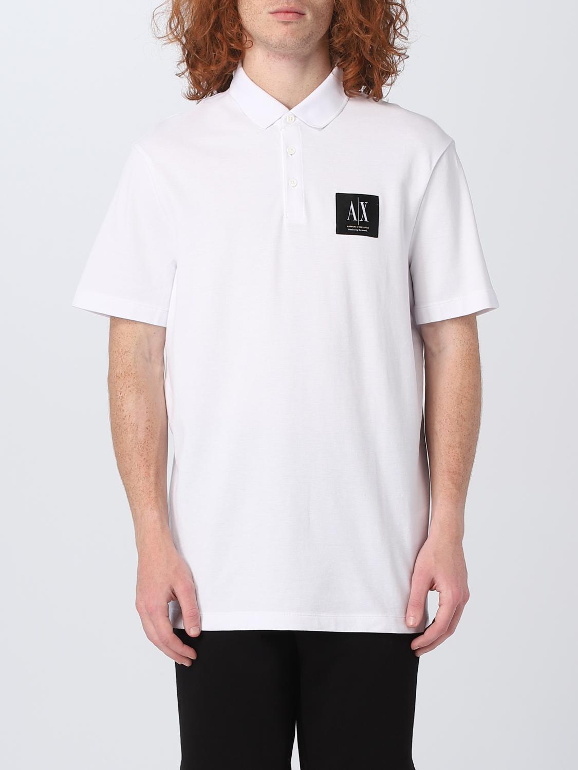 ARMANI EXCHANGE POLO: Polo herren Armani Exchange, Weiß - Img 1