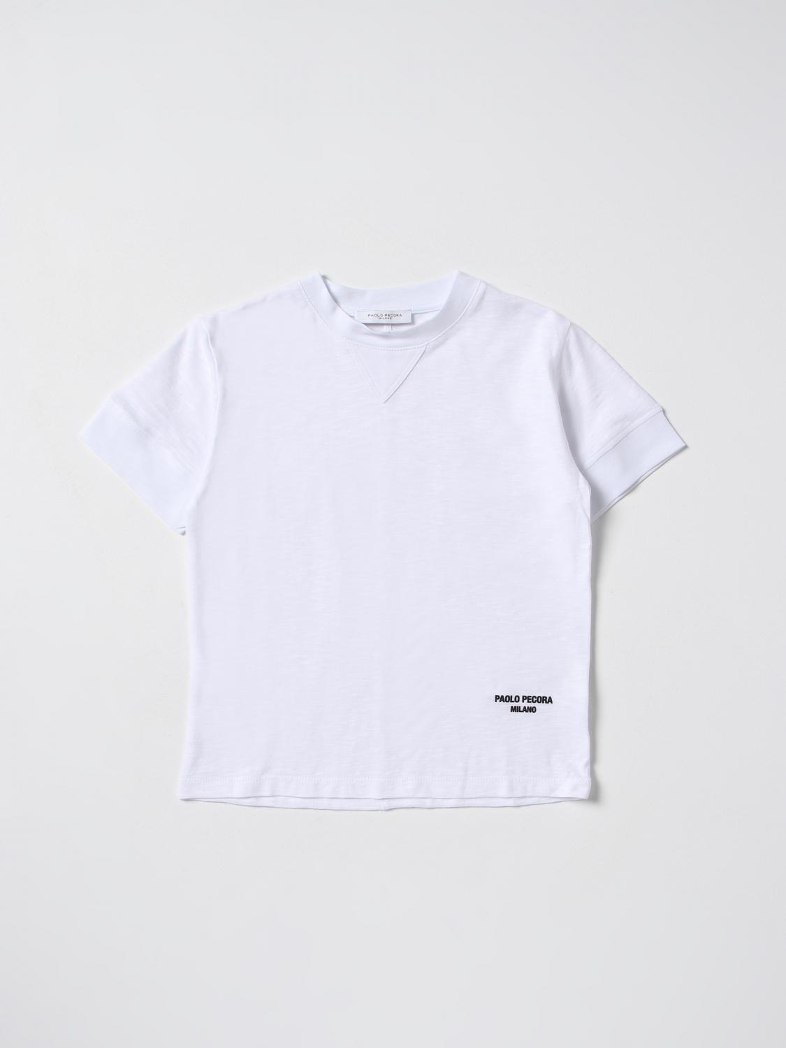 PAOLO PECORA CAMISETA: Camiseta niños Paolo Pecora, Blanco - Img 1