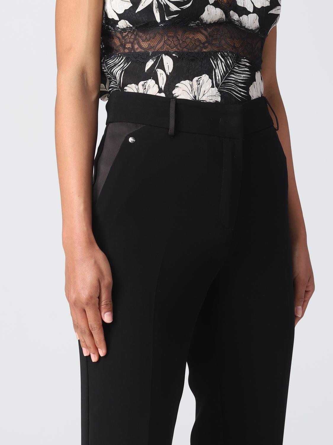 LIU JO PANTALONI: Pantaloni Liu Jo in crêpe, Nero - Img 3