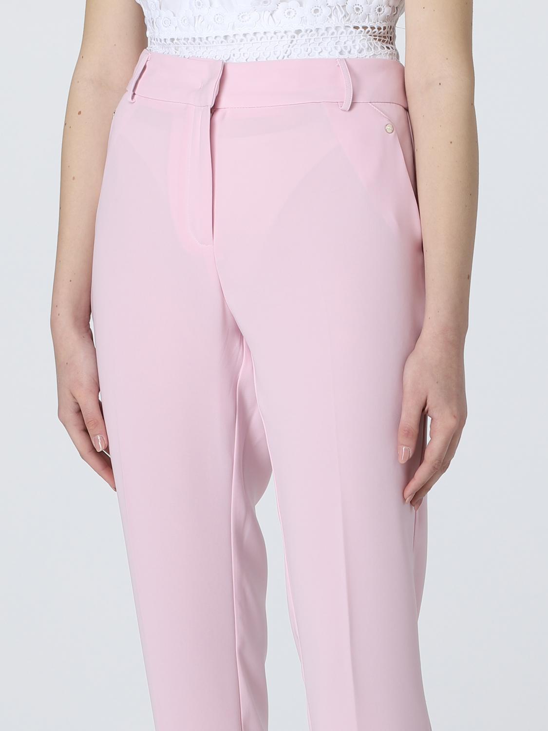 LIU JO HOSE: Hose damen Liu Jo, Pink - Img 3