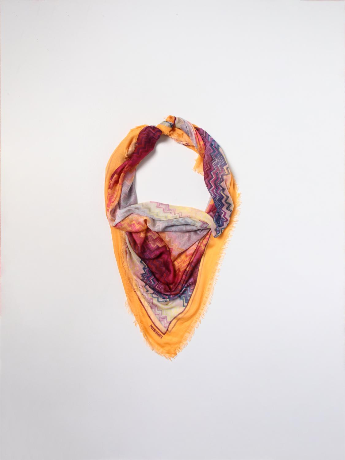 スカーフ MISSONI Woman Scarf Multicolor SL80MDD8938 0005 Missoni Outlet: Scarf woman - Multicolor | Missoni scarf