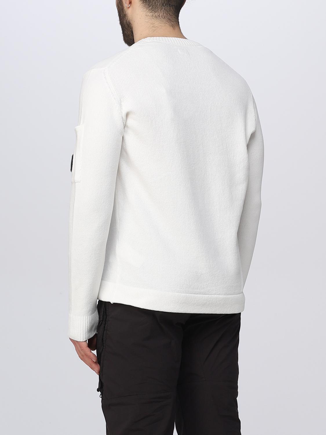 C.P. COMPANY PULLOVER: Pullover herren C.P. Company, Weiß - Img 3