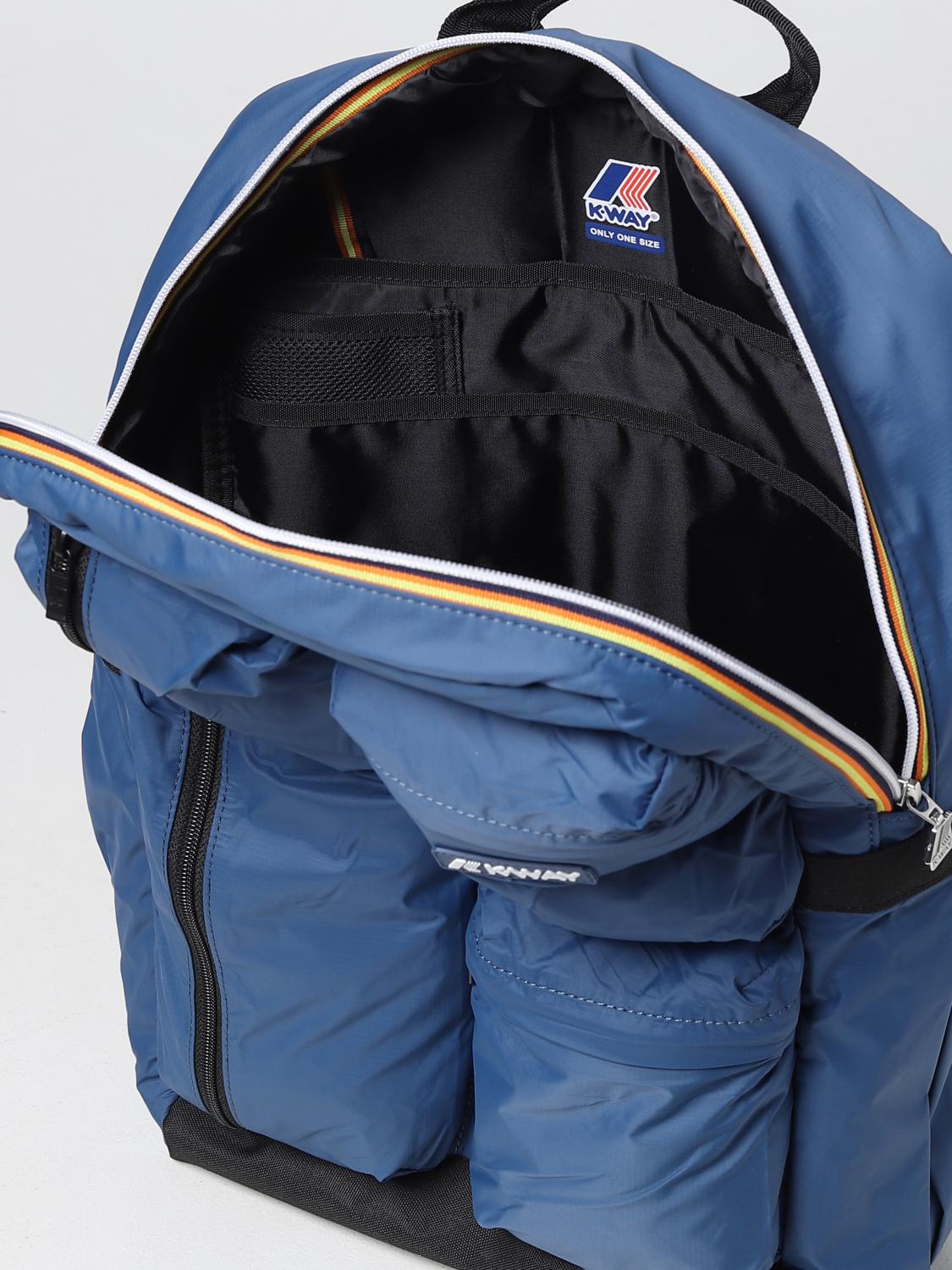K-WAY RUCKSACK: Rucksack herren K-way, Blau - Img 4