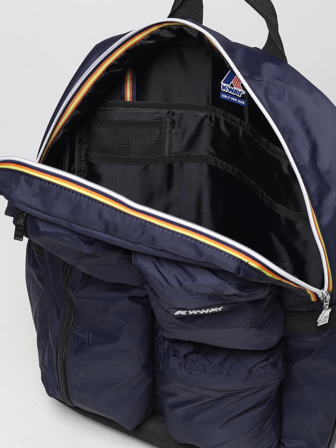 K-WAY BACKPACK: Backpack men K-way, Blue 1 - Img 4