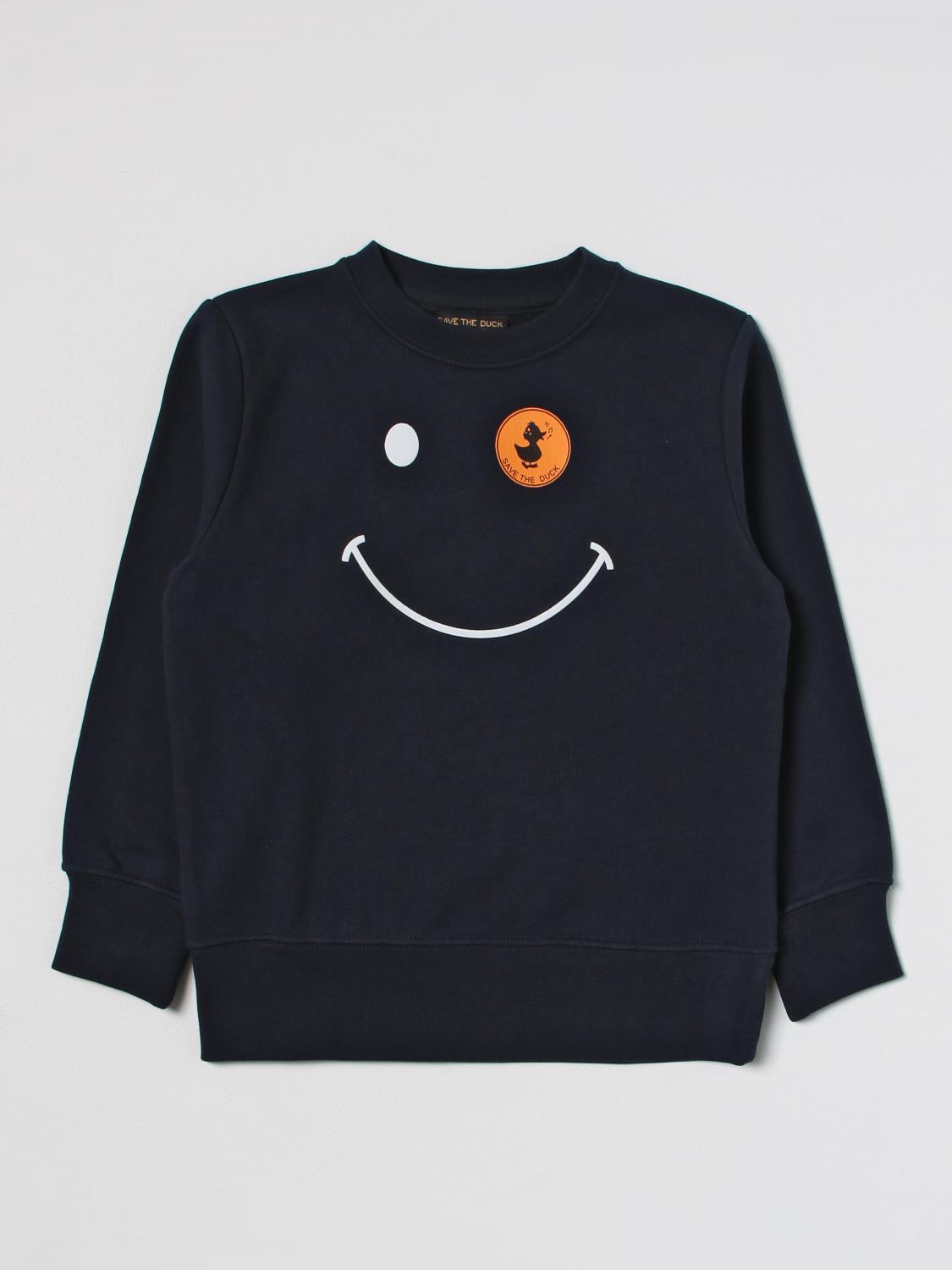 SAVE THE DUCK SWEATER: Sweater kids Save The Duck, Blue - Img 1
