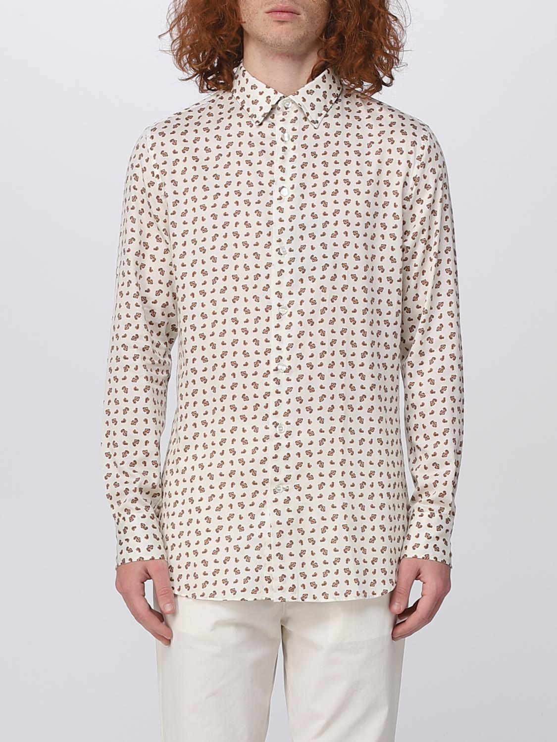 ETRO CAMICIA: Camicia uomo Etro in cotone stretch, Bianco - Img 1