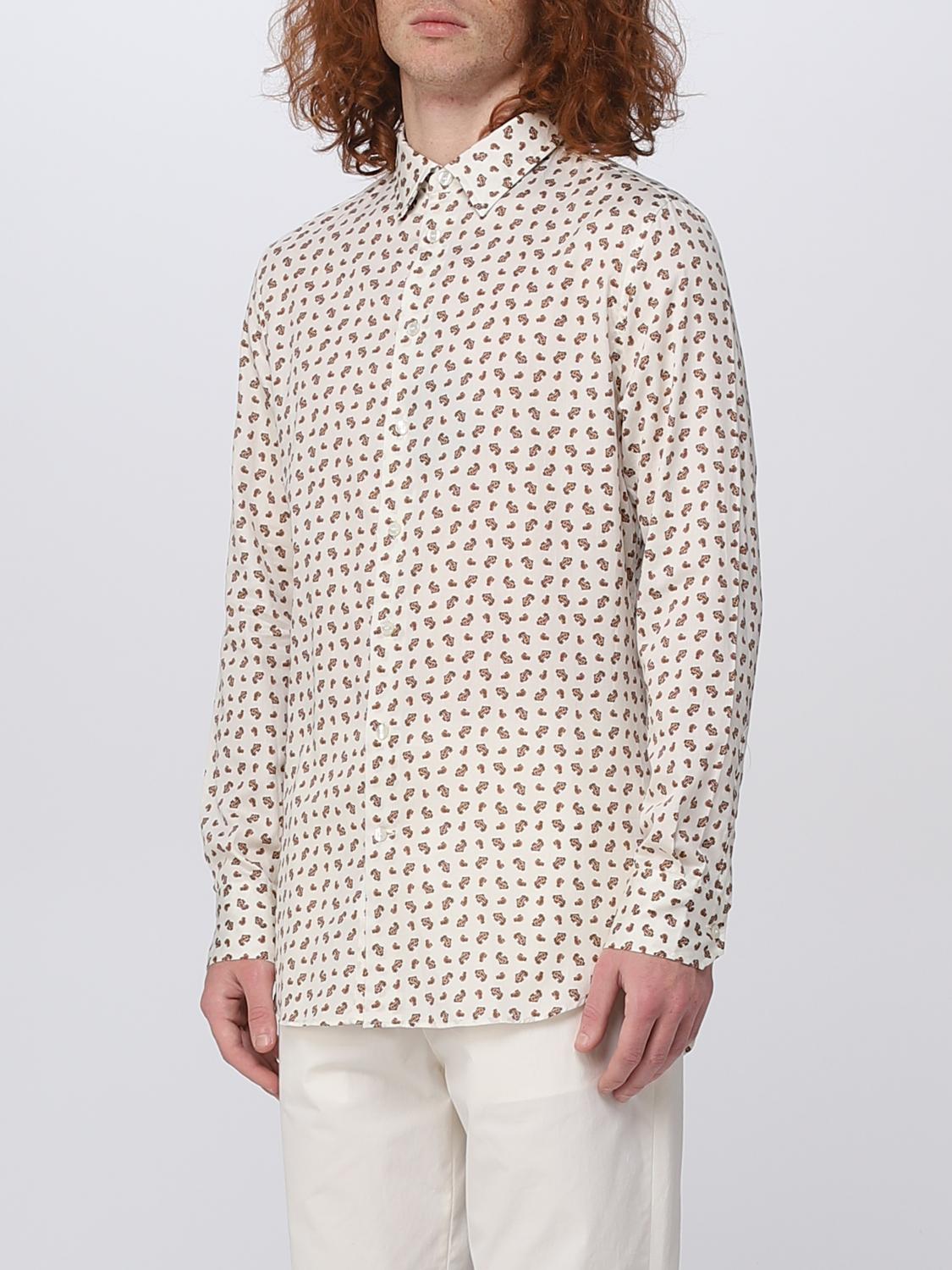 ETRO CAMICIA: Camicia uomo Etro in cotone stretch, Bianco - Img 4