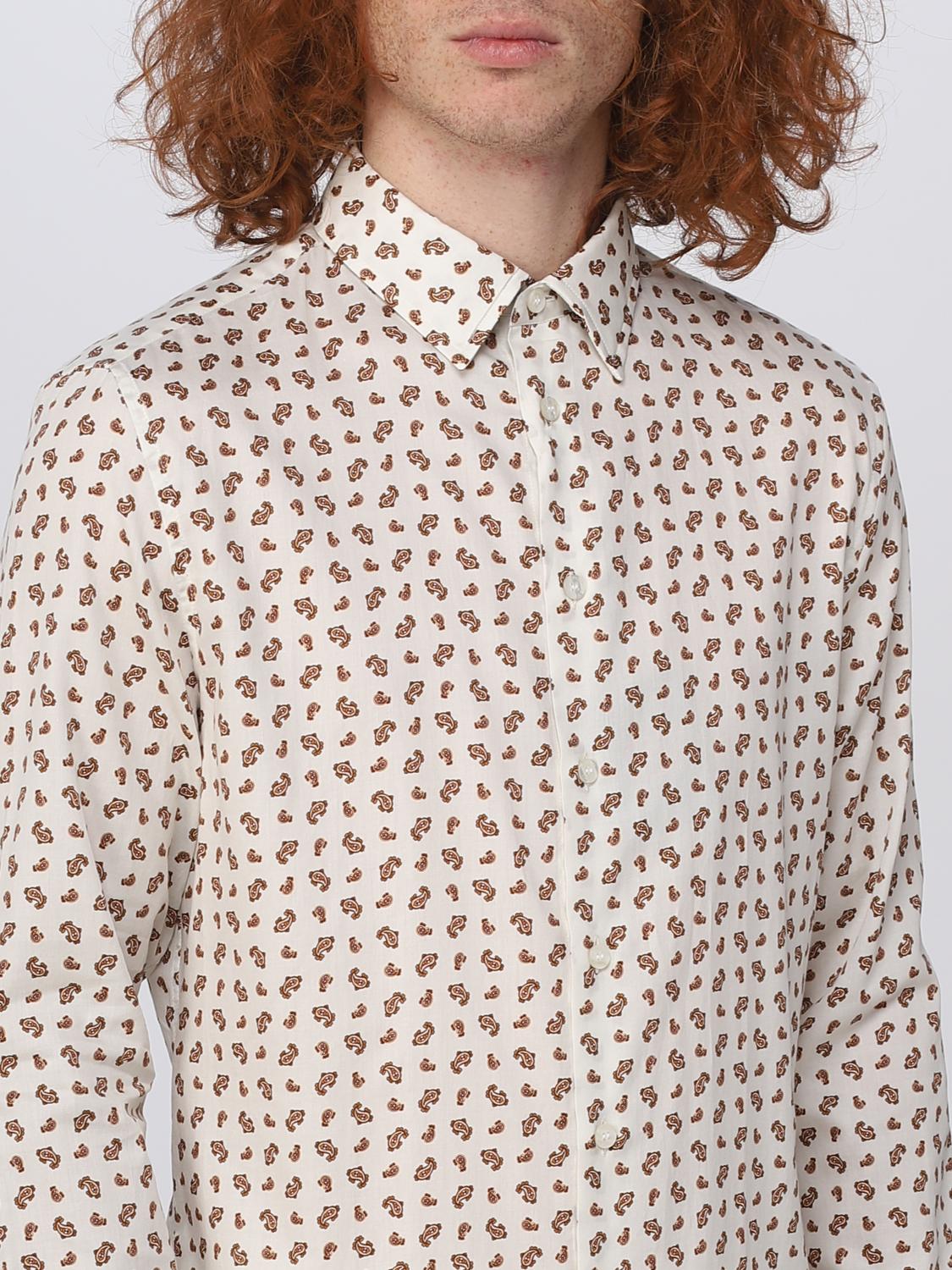 ETRO CAMICIA: Camicia uomo Etro in cotone stretch, Bianco - Img 5