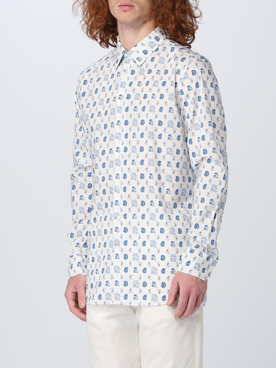 ETRO 衬衫: 衬衫 男士 Etro, 白色 - Img 4
