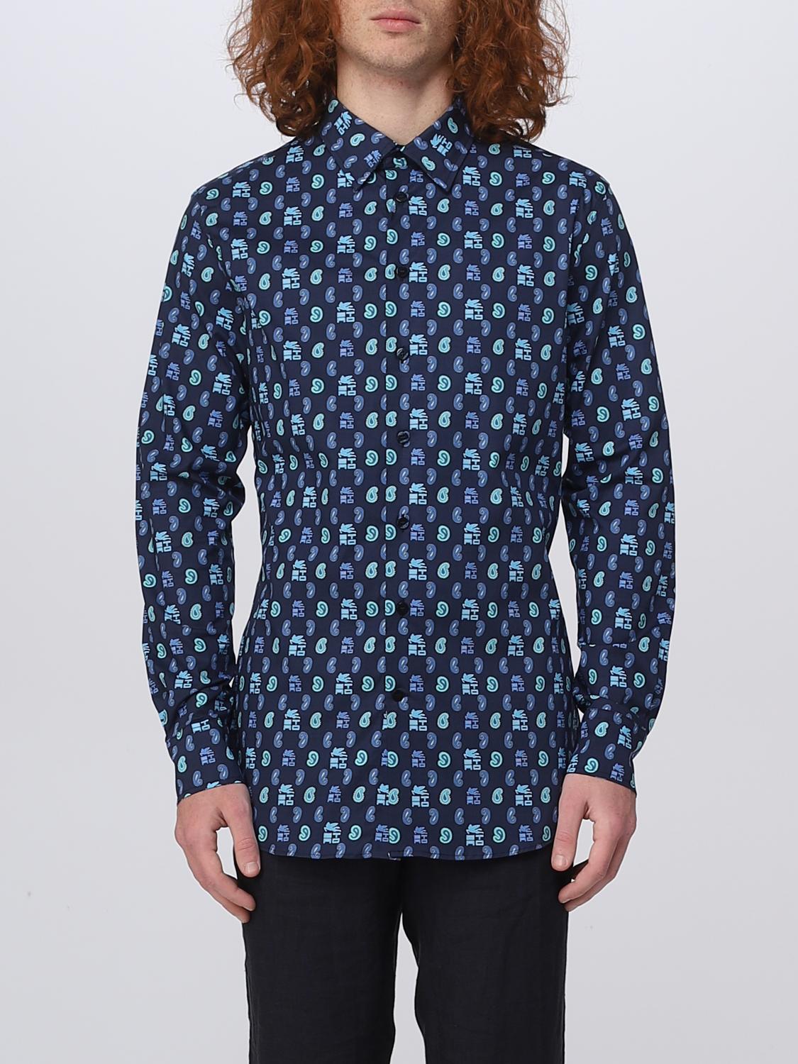 ETRO HEMD: Hemd herren Etro, Blau - Img 1