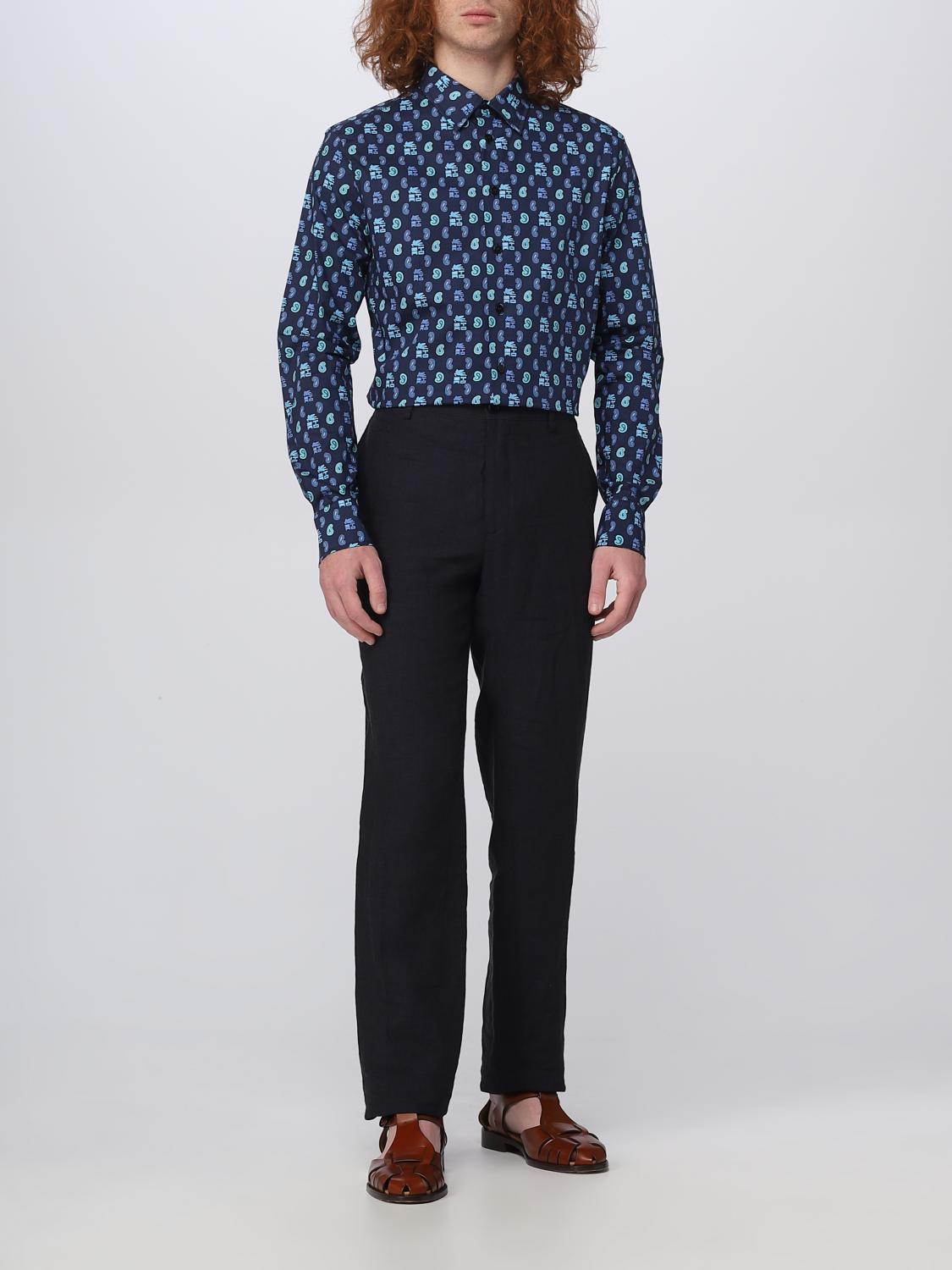 ETRO HEMD: Hemd herren Etro, Blau - Img 2