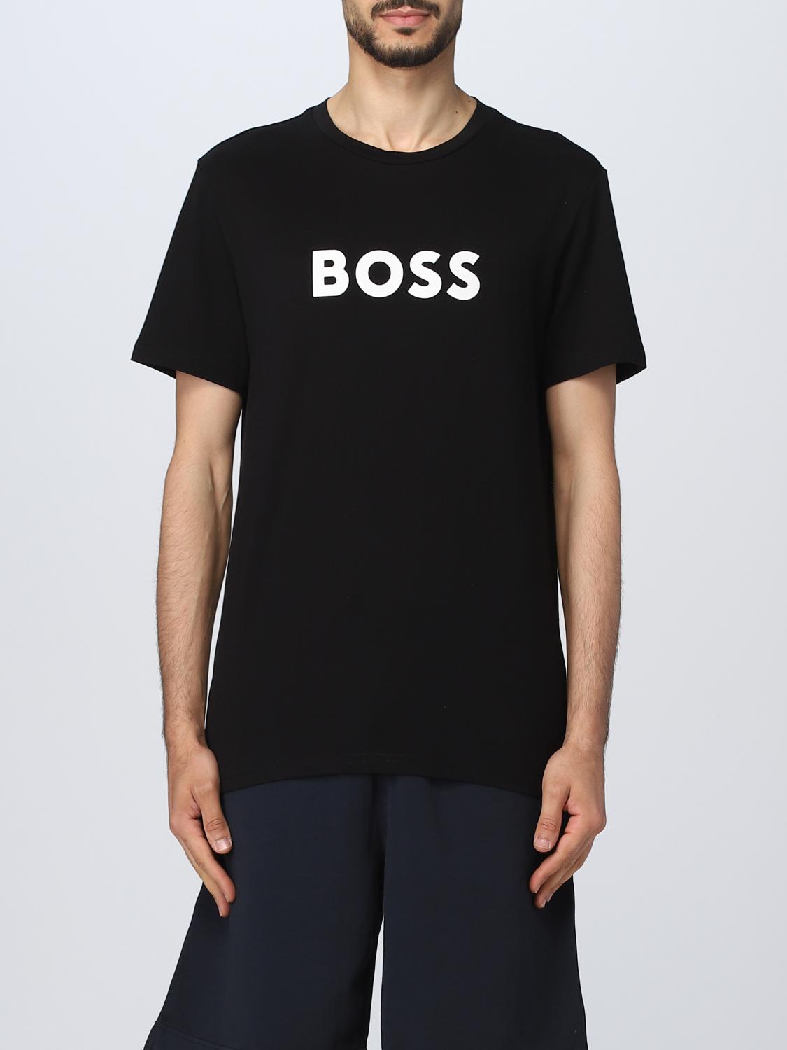BOSS T-SHIRT: T-shirt men Boss, Black - Img 1