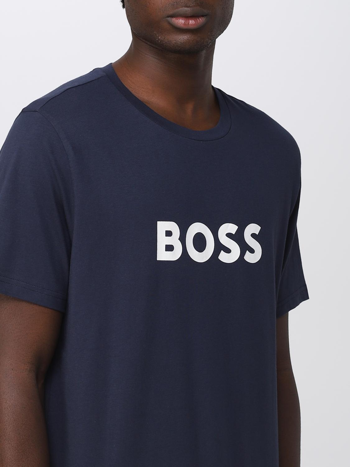 BOSS T-SHIRT: T-shirt men Boss, Blue - Img 3