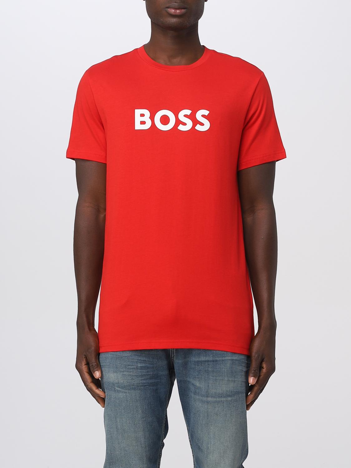 BOSS T-SHIRT: T-shirt men Boss, Red - Img 1