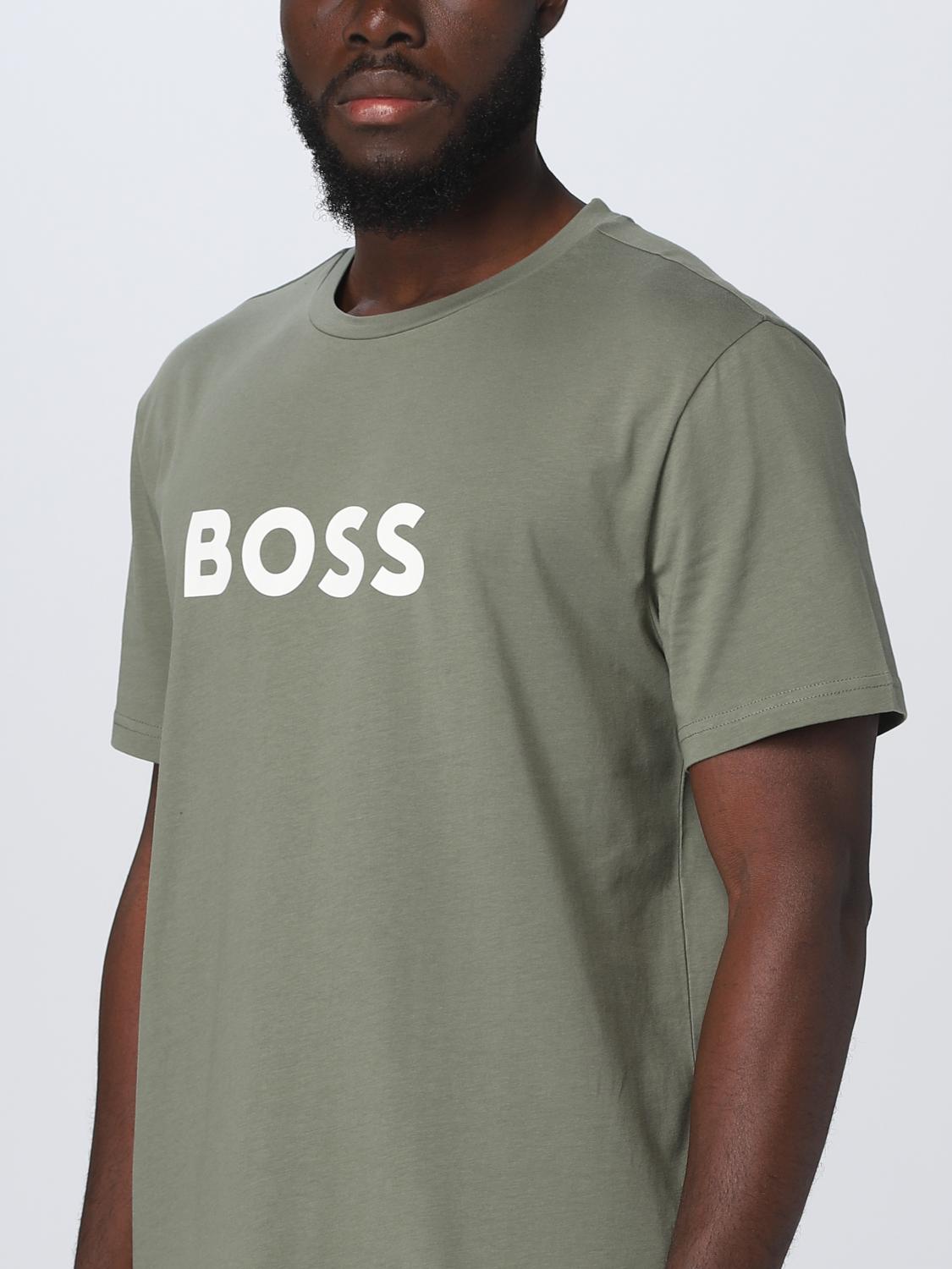 BOSS T-SHIRT: T-shirt men Boss, Military - Img 3