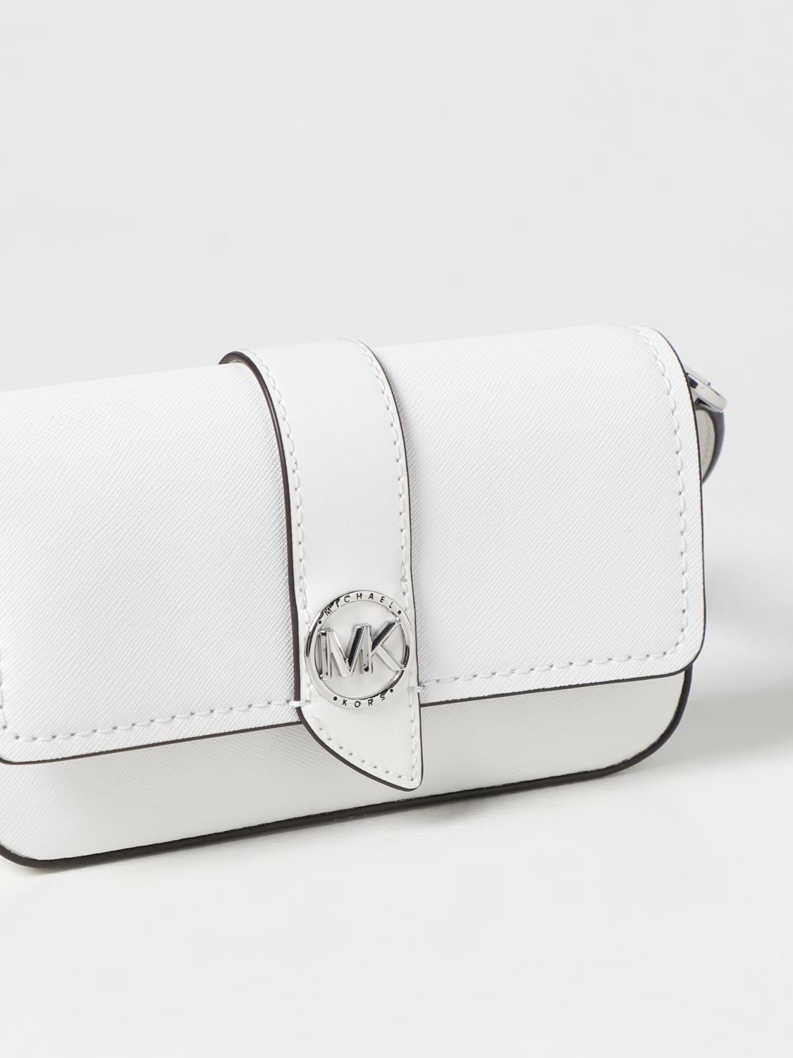 Michael Kors Greenwich bag in saffiano leather - White