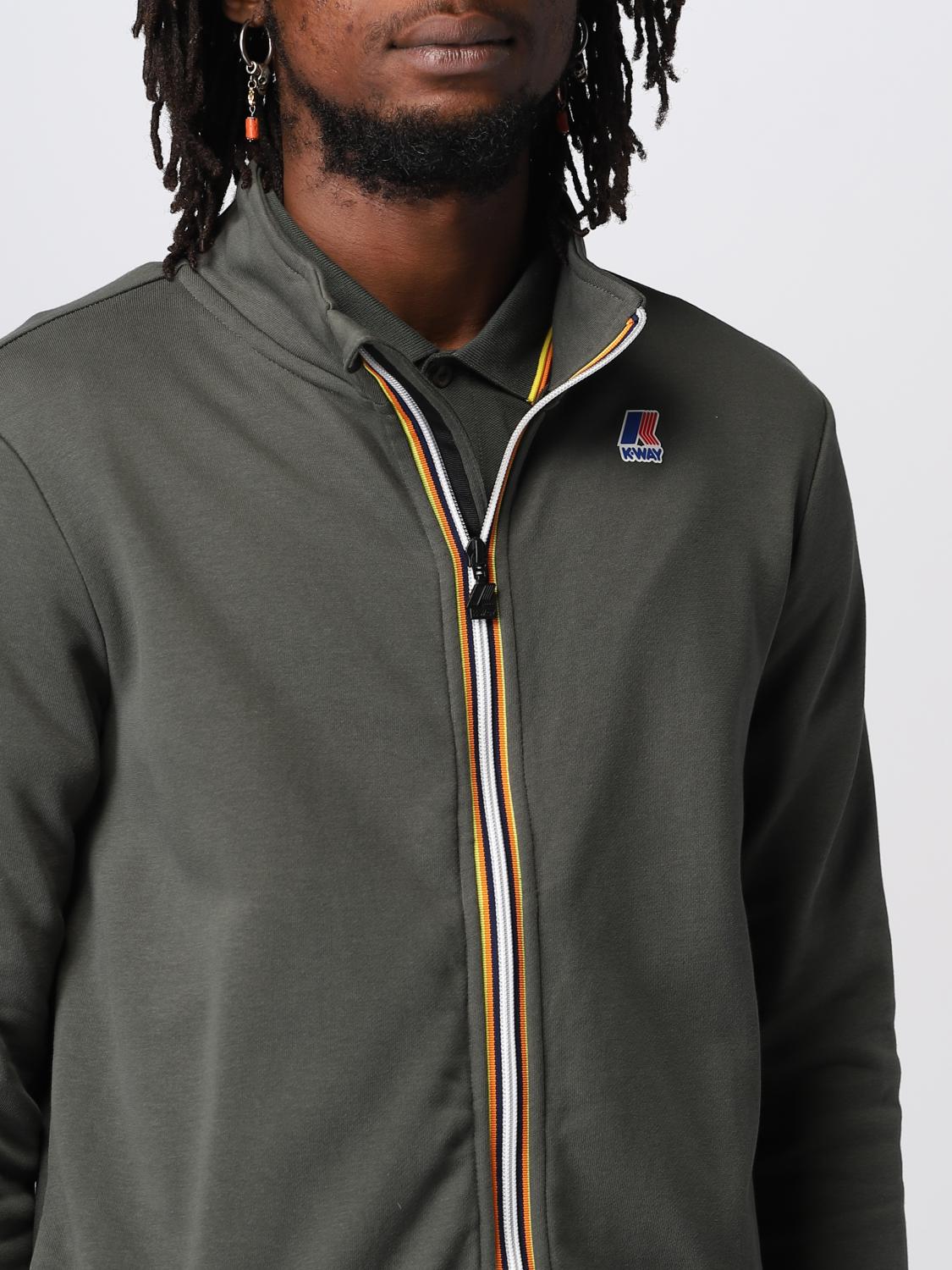 K-WAY JACKET: Jacket men K-way, Green - Img 5