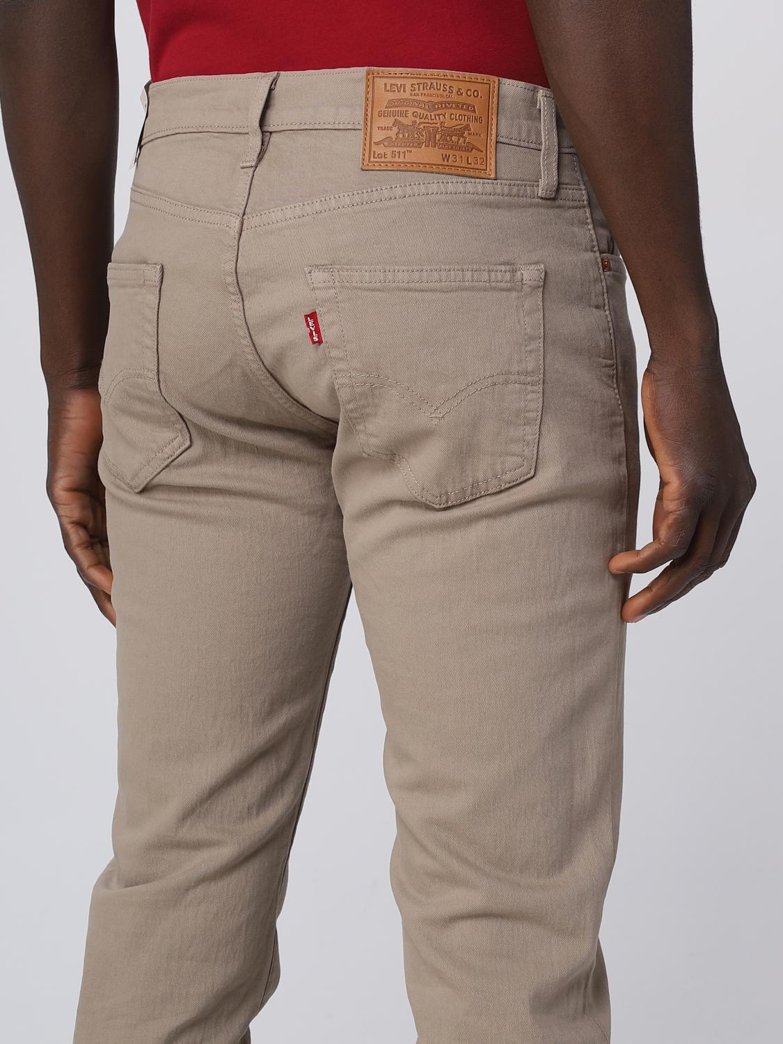 LEVI'S PANTS: Pants men Levi's, Natural - Img 3