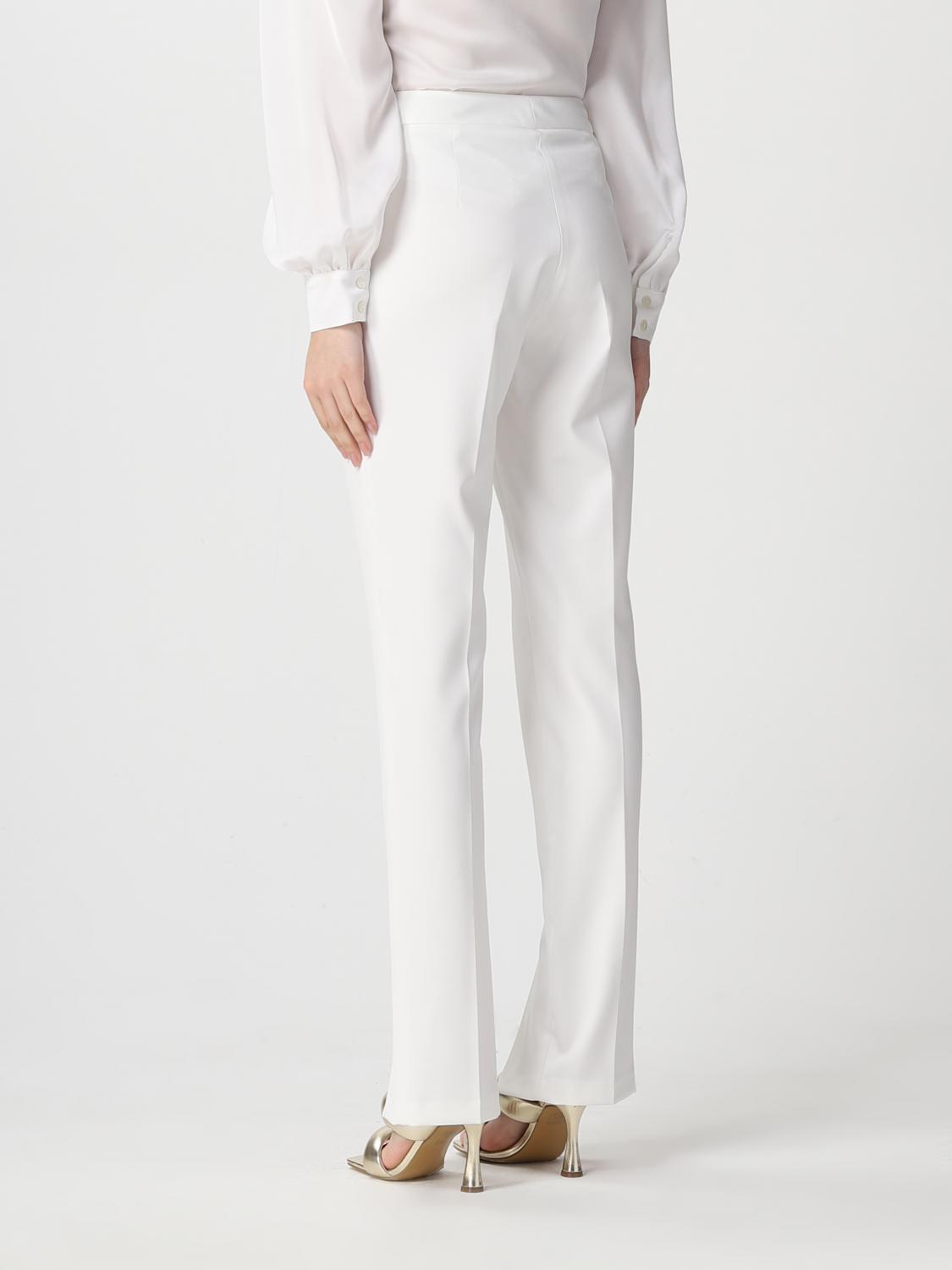 GAËLLE PARIS PANTALONE: Pantalone donna GaËlle Paris, Bianco - Img 2
