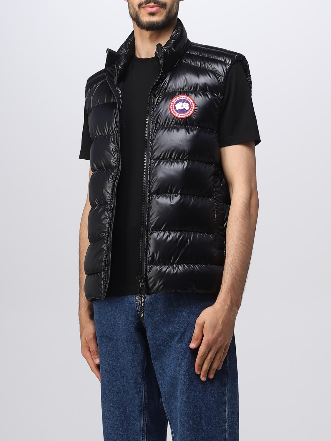 CANADA GOOSE WAISTCOAT: Waistcoat men Canada Goose, Black - Img 3
