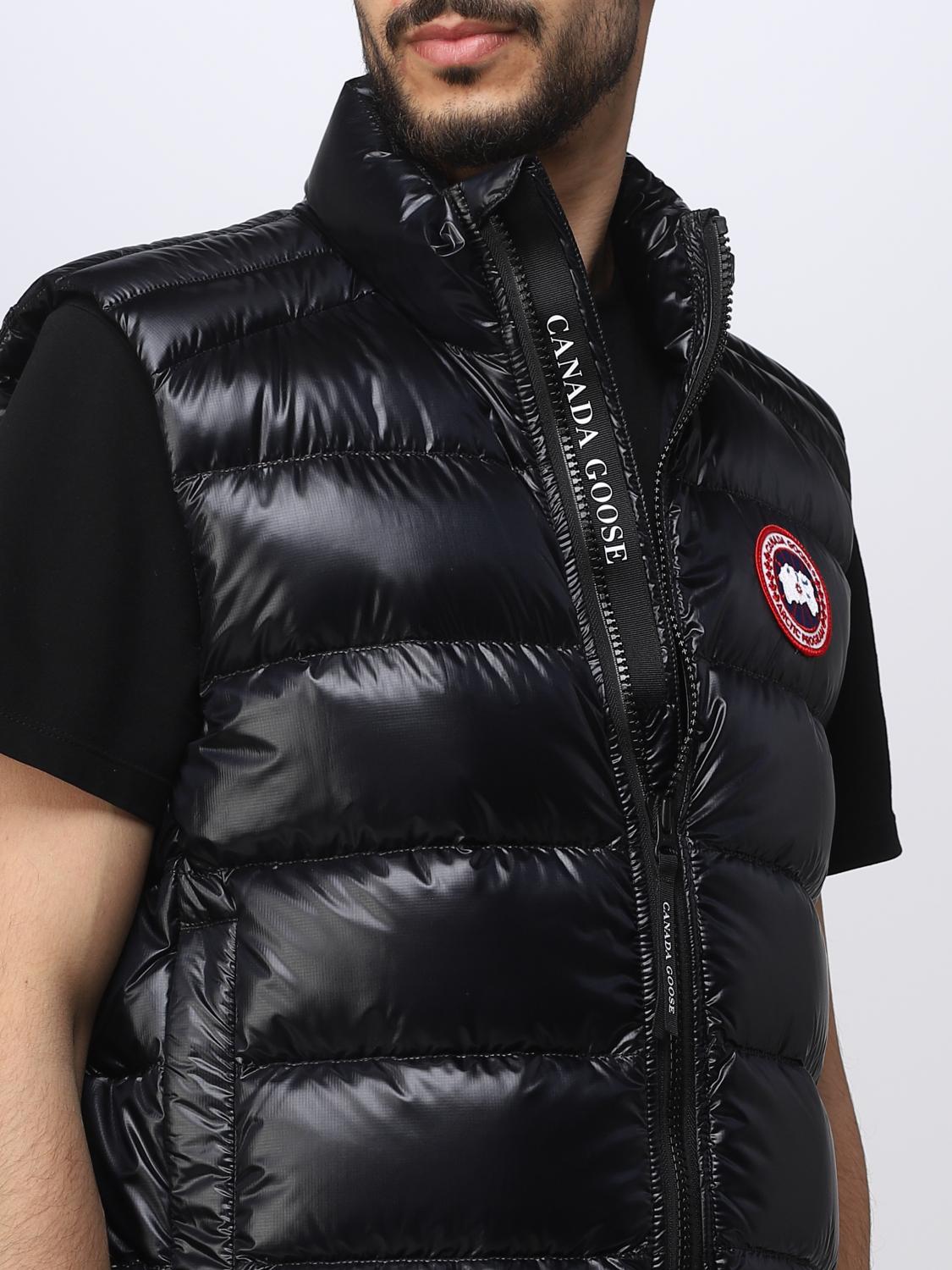 CANADA GOOSE WAISTCOAT: Waistcoat men Canada Goose, Black - Img 4