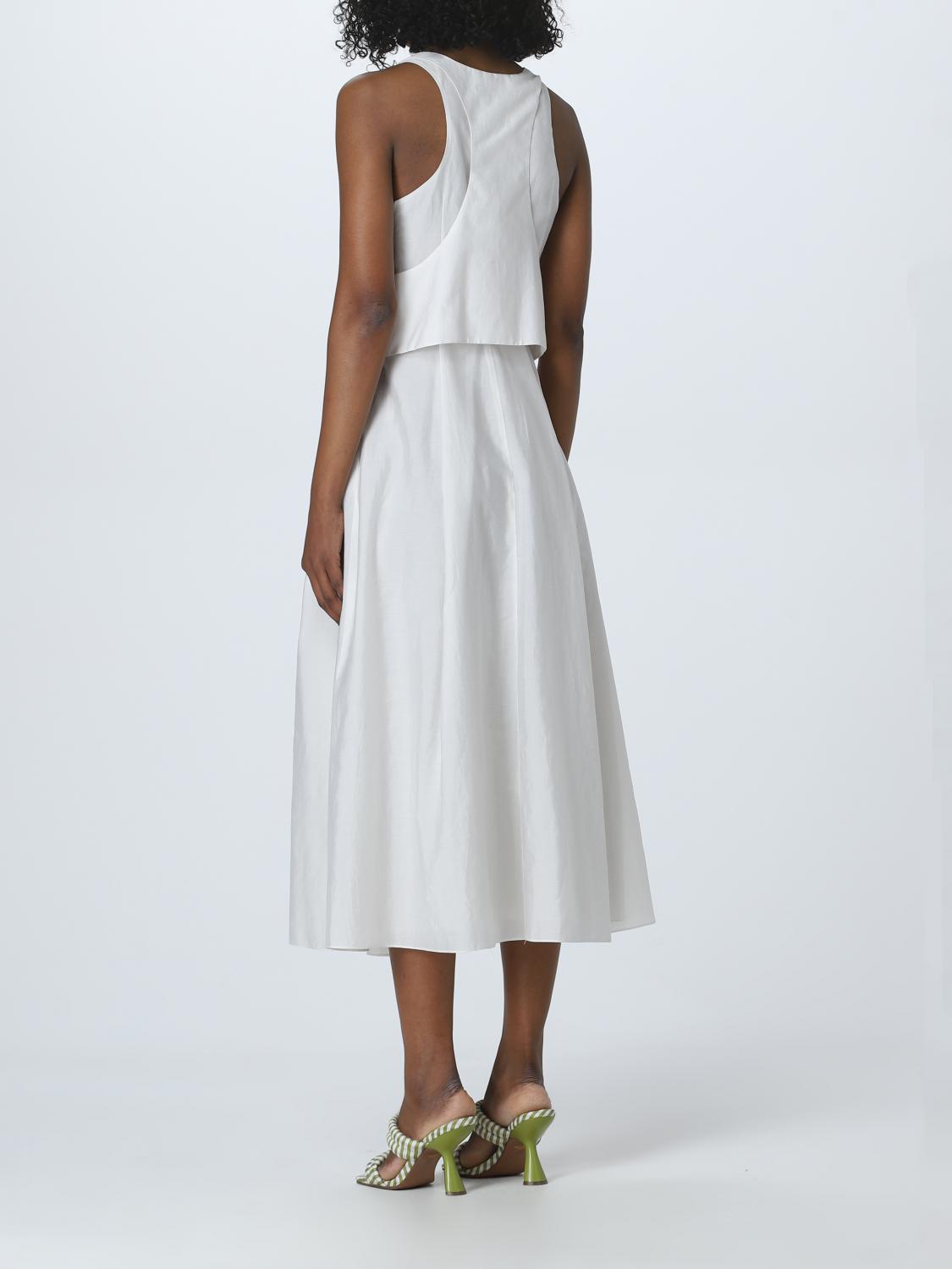 EMPORIO ARMANI KLEID: Kleid damen Emporio Armani, Ivory - Img 2