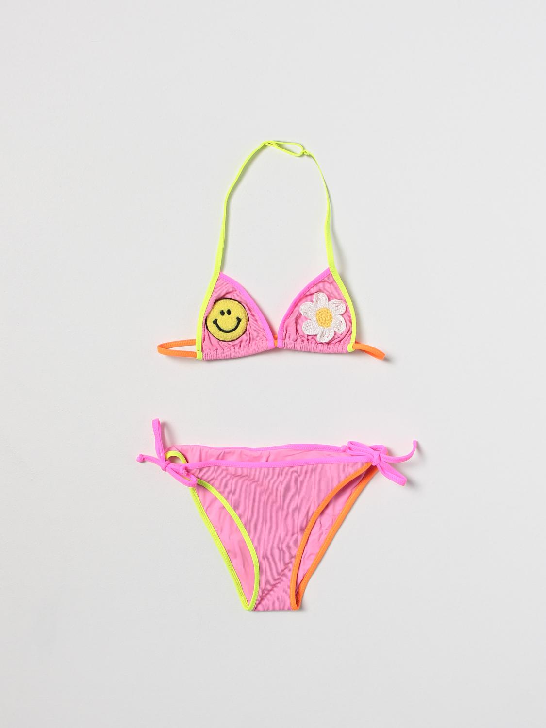 Mc2 Saint Barth Kids Girls Swimwear In Pink main image 1