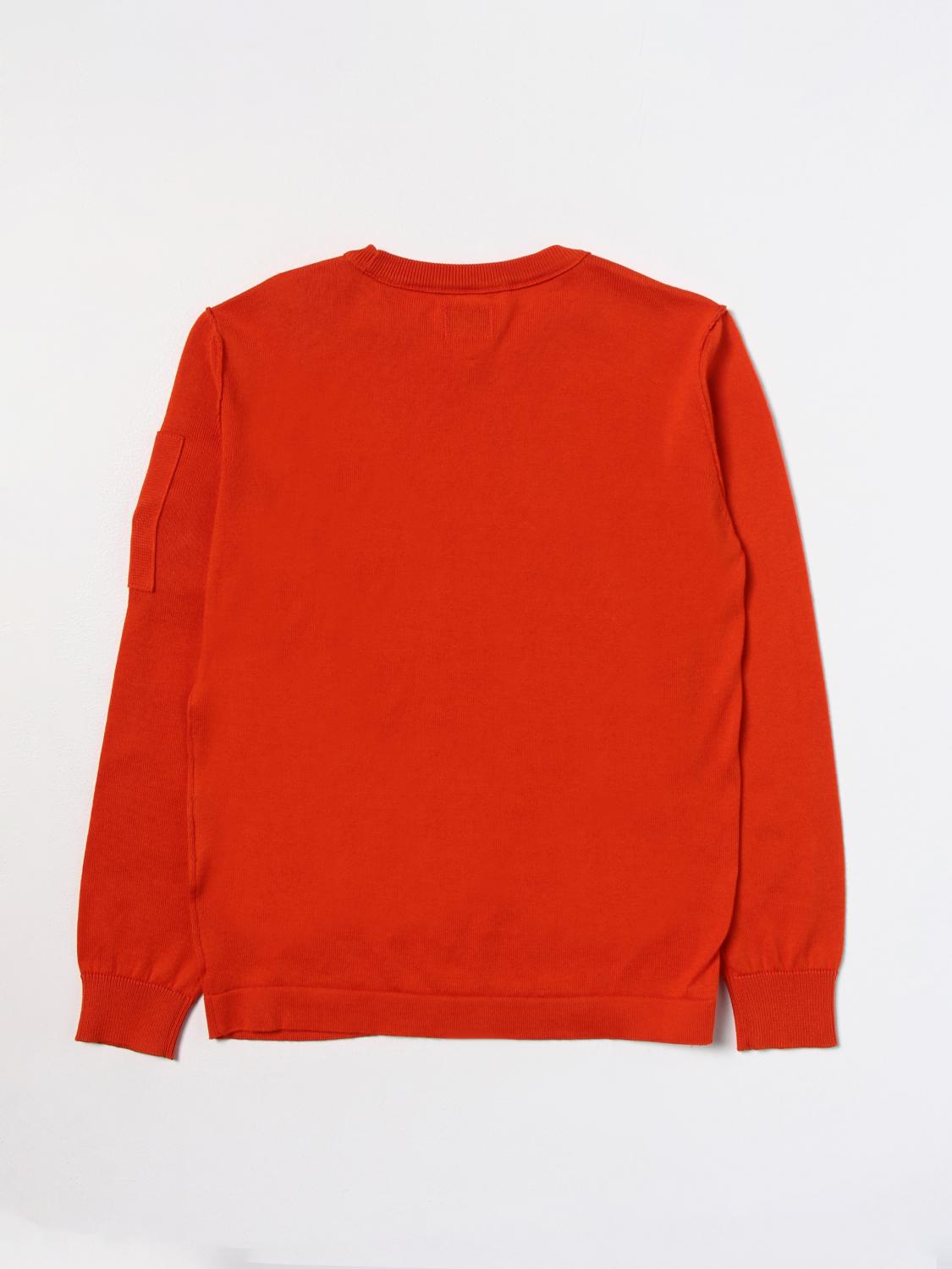 C.P. COMPANY JERSEY: Jersey niños C.P. Company, Naranja - Img 2