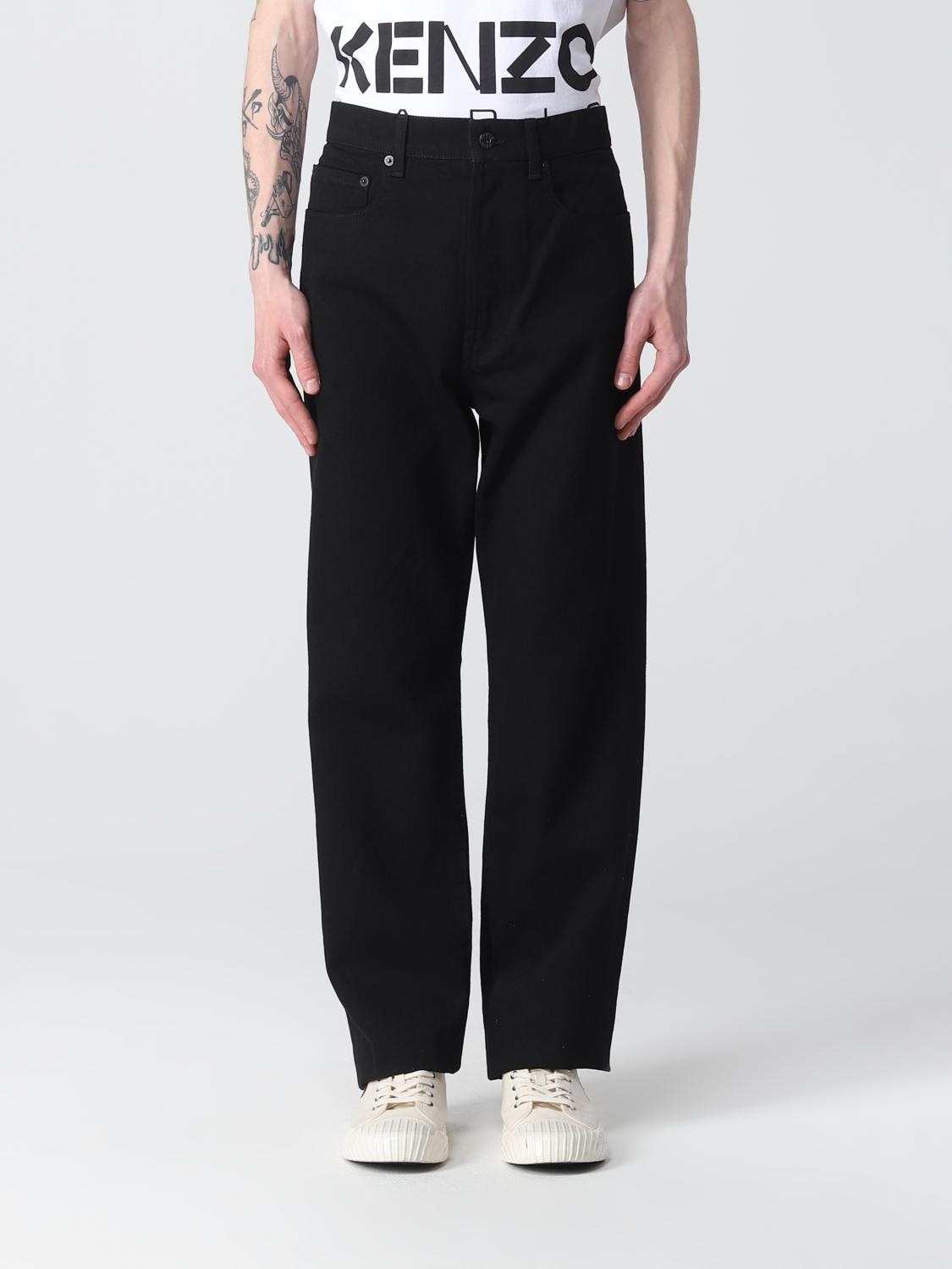 KENZO JEANS: Pants men Kenzo, Black - Img 1