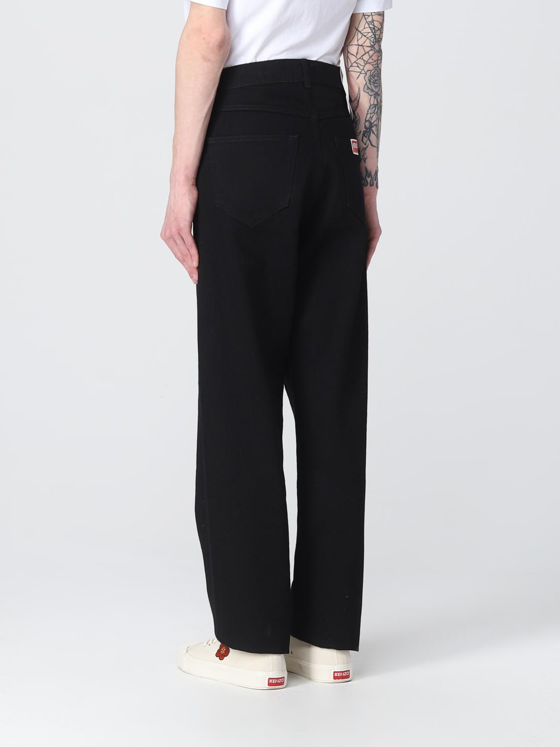 KENZO JEANS: Pants men Kenzo, Black - Img 2