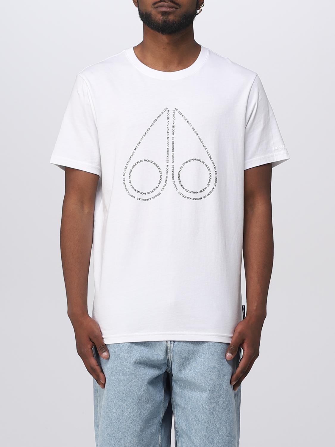 MOOSE KNUCKLES CAMISETA: Camiseta hombre Moose Knuckles, Azul Oscuro - Img 1