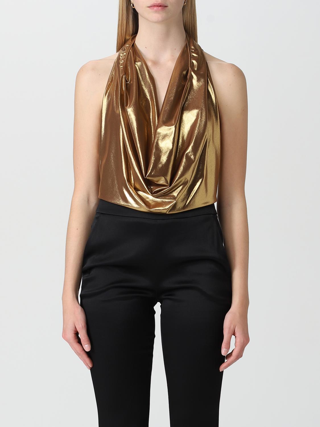 GENNY TOP: Top mujer Genny, Oro - Img 1