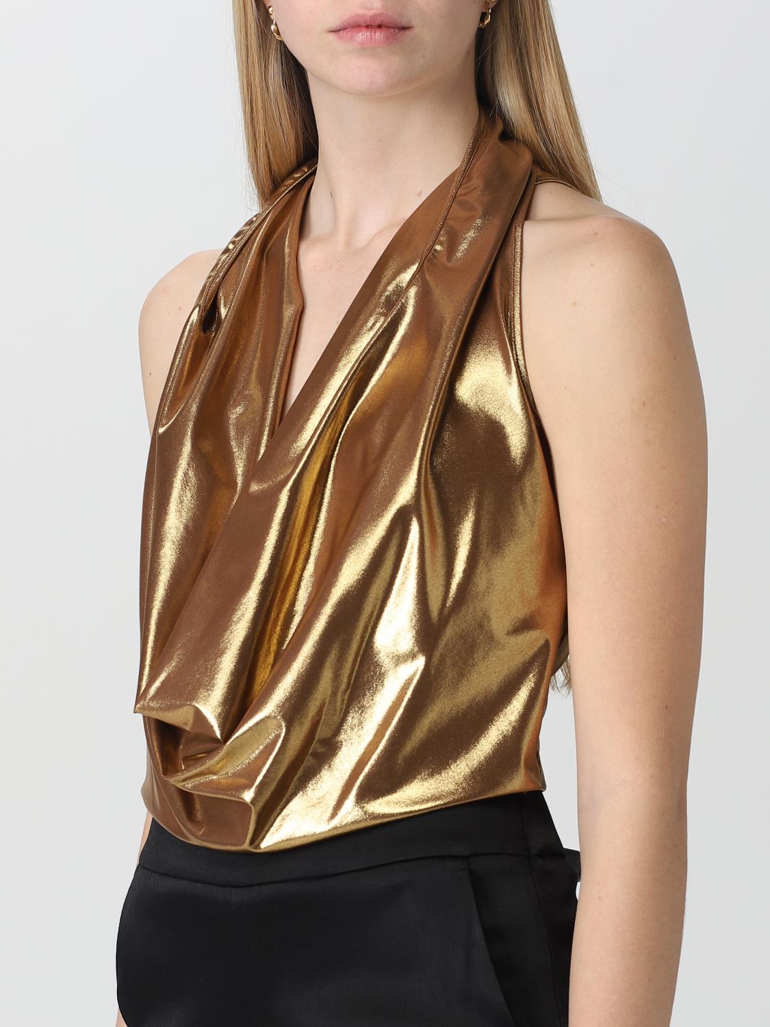 GENNY TOP: Top mujer Genny, Oro - Img 4