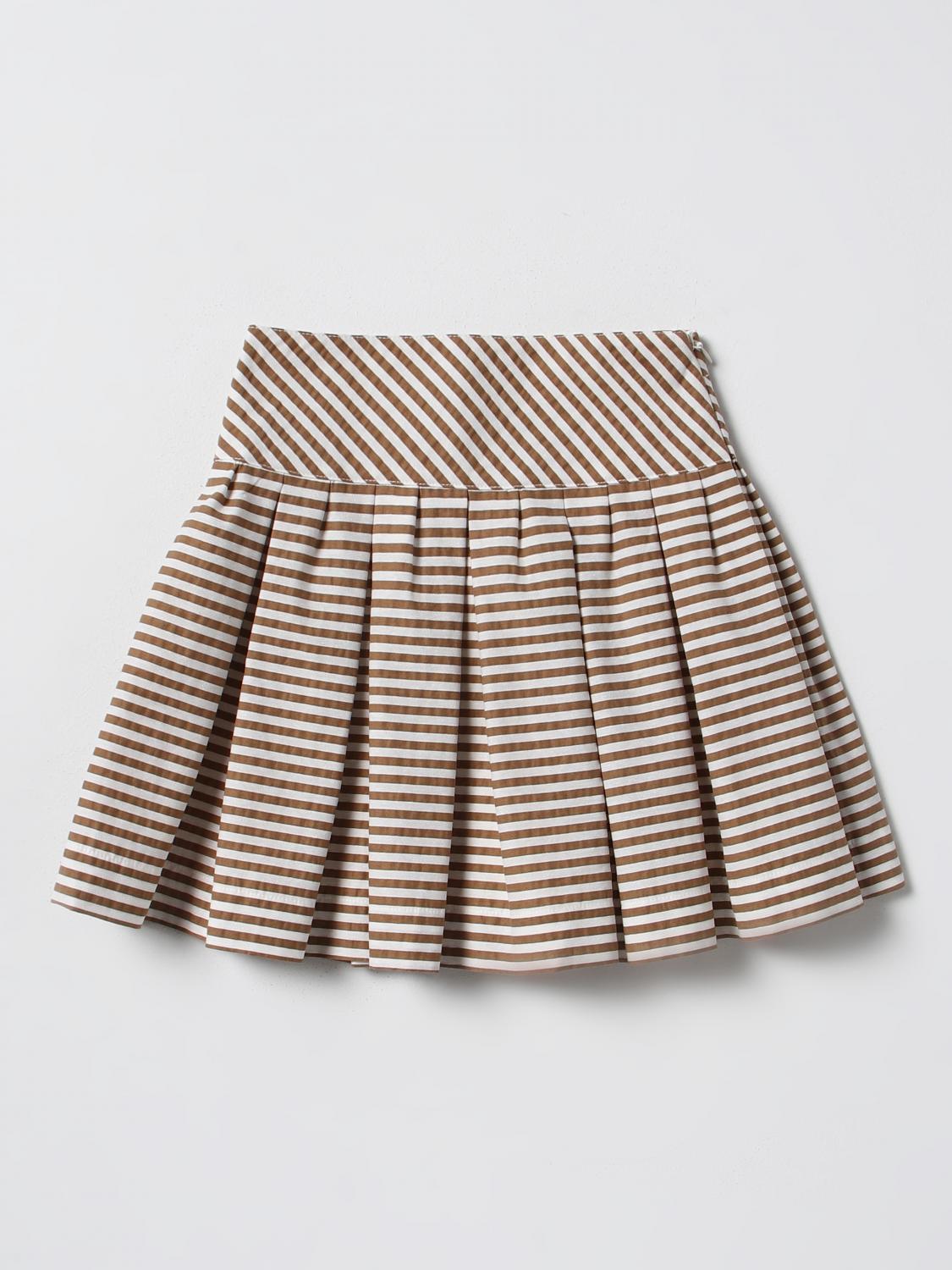 MI MI SOL FALDA: Falda niños Mi Mi Sol, Leche - Img 1